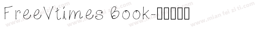 FreeVtimes Book字体转换